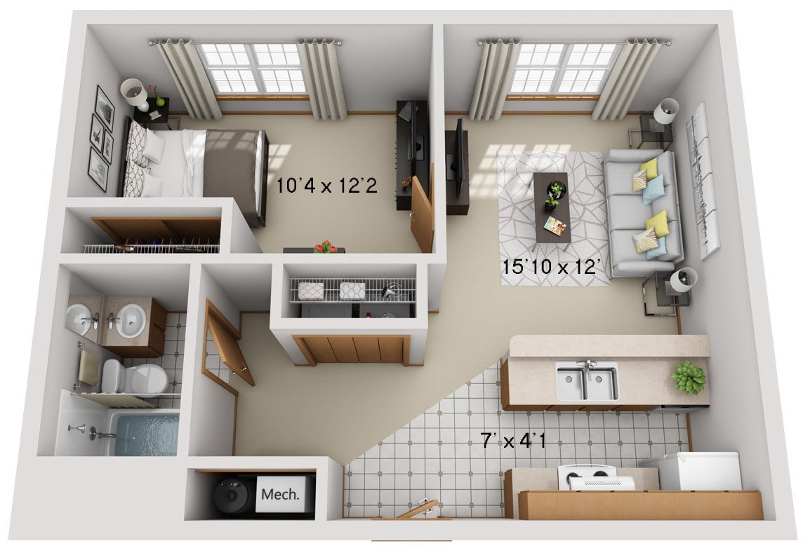 Sawmill Crossing One Bedroom Sawmill Crossing One Bedroom